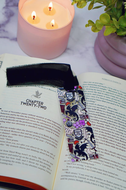 Ember & Wings Acrylic Bookmark