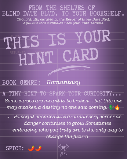 Romantasy Blind Date #FR002