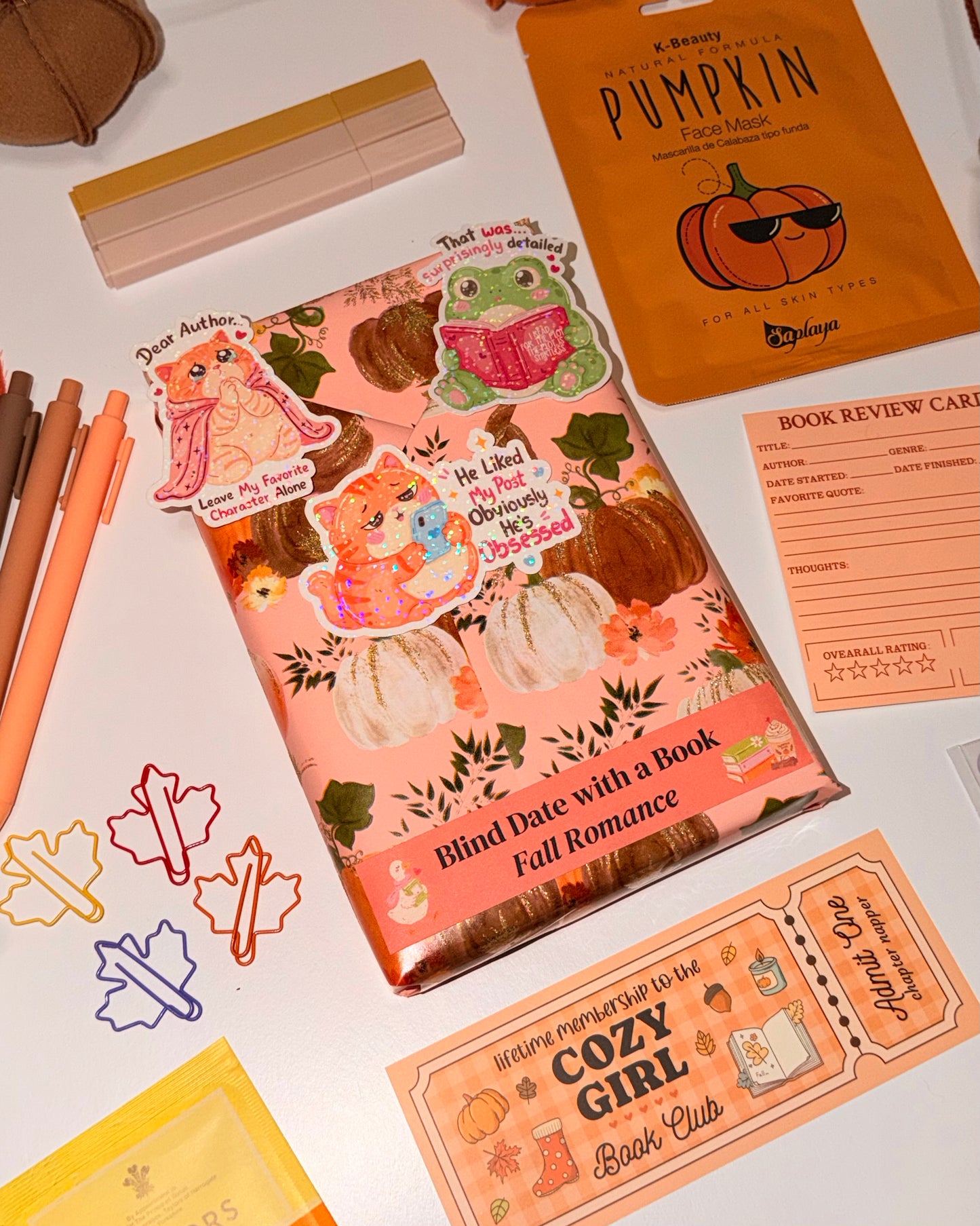 Fall Romance Blind Date with a Book