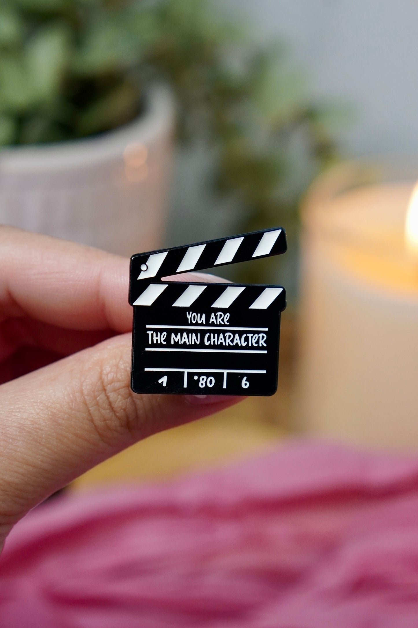 Main Character Energy Enamel Pin