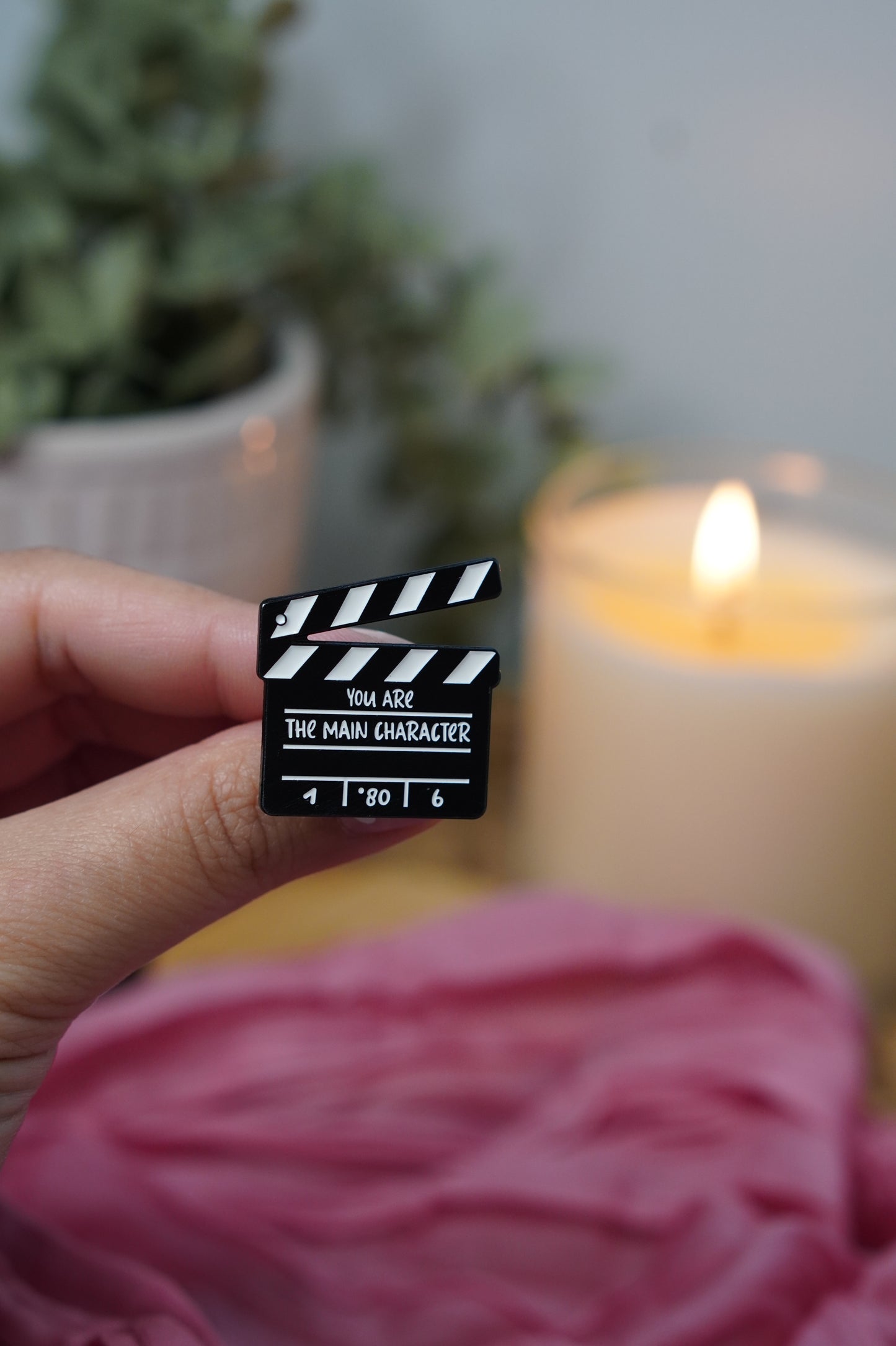 Main Character Energy Enamel Pin