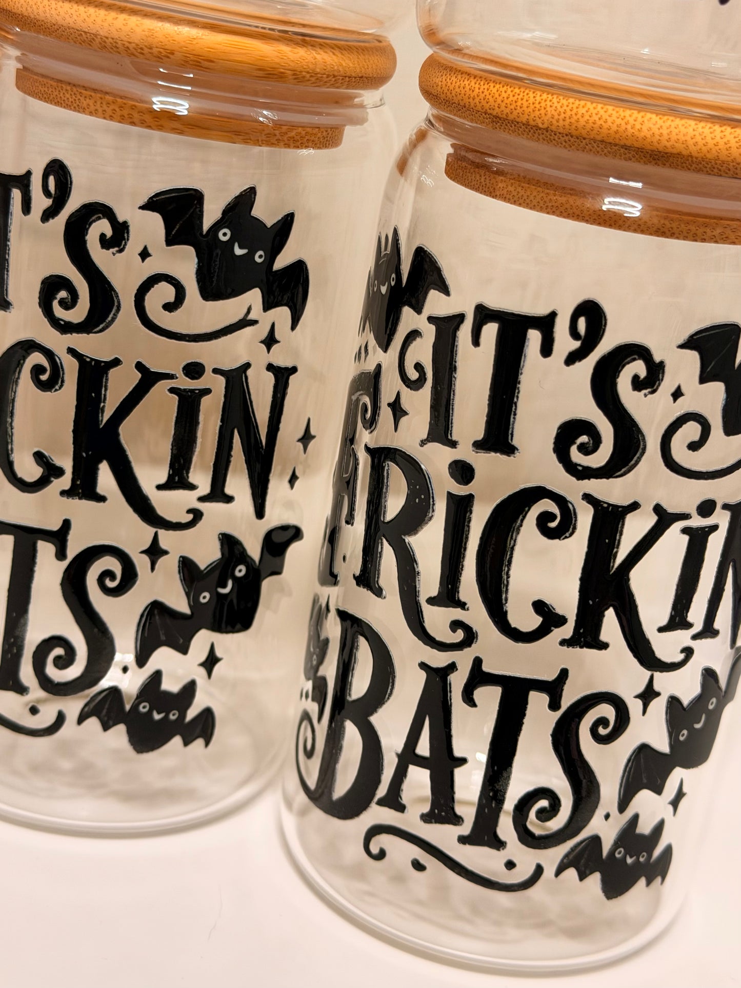 Spooky Season Glass Cups 👻 | Last Chance | 💜 ONLY 2 LEFT 🦇