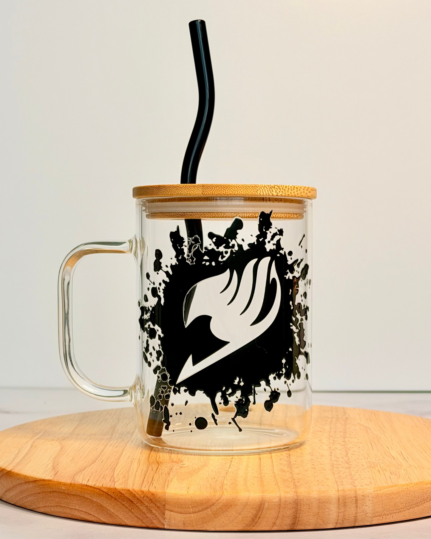 Black FT Guild | Iced Coffee Glass Mug