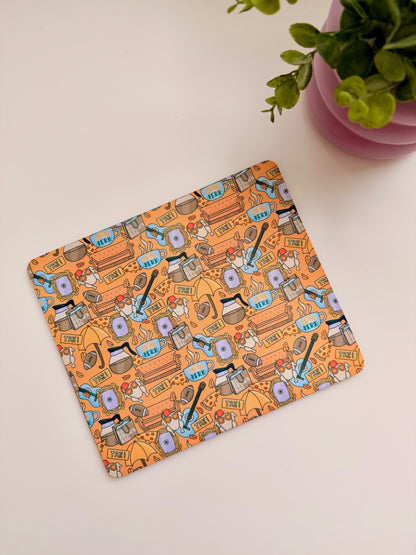 Cozy Coffeehouse Friends Inspired Mouse Pad ✨ LAST ONE ✨