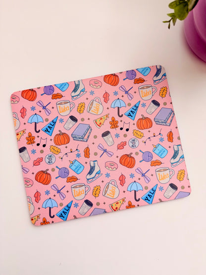 Cozy Small Town Fall Mouse Pad ✨ LAST ONE ✨