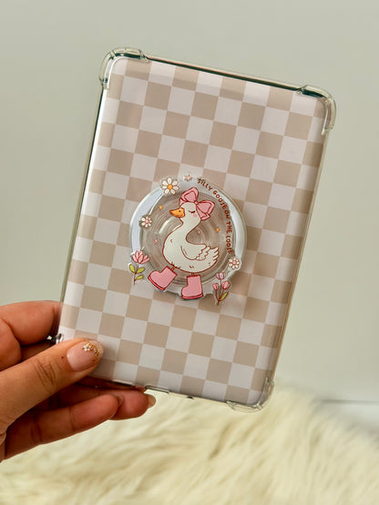 Silly Goose Pretty Pop | Kindle E-Reader Grip | MagSafe Grip | Kindle | Tablet | Phone