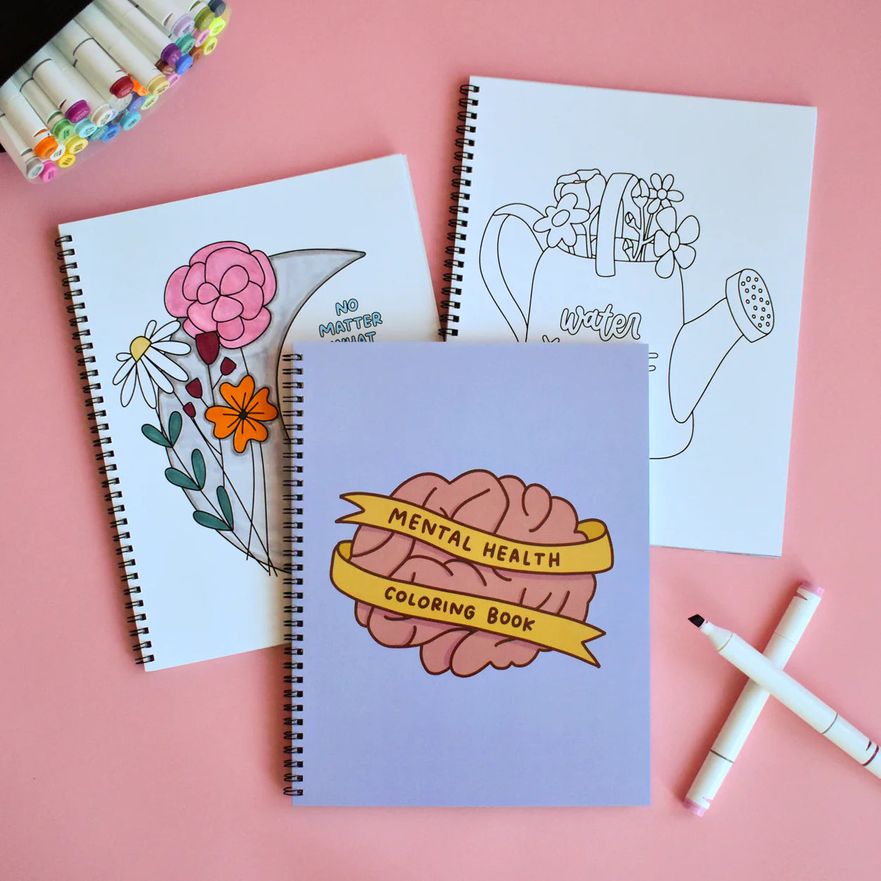 Mental Health Coloring Book