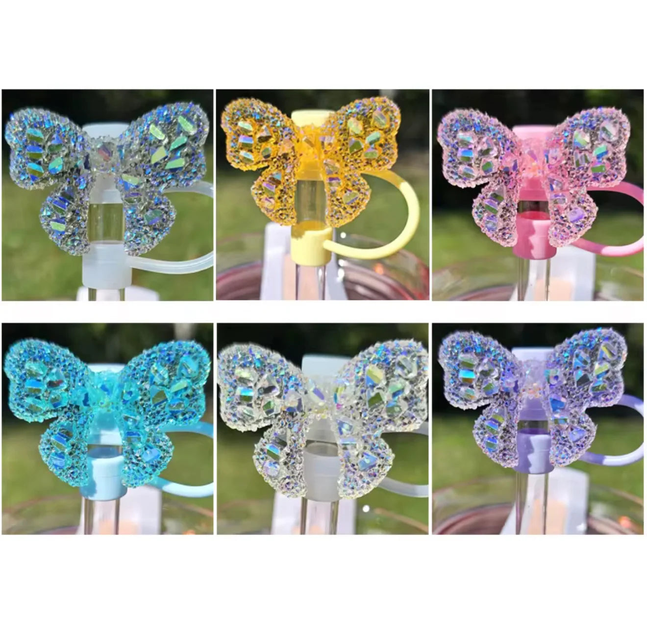 Bow Straw Gems (10 mm)