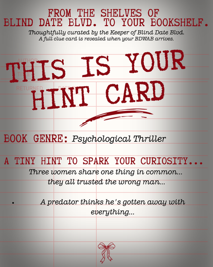 Thriller Blind Date #T011