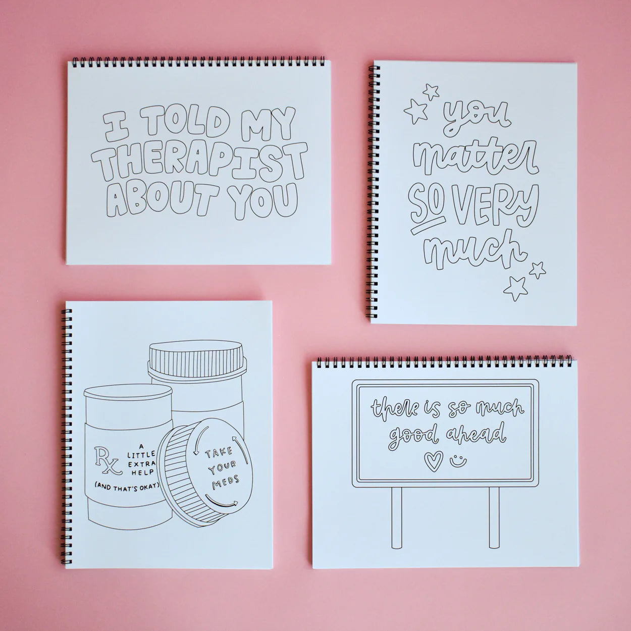 Mental Health Coloring Book