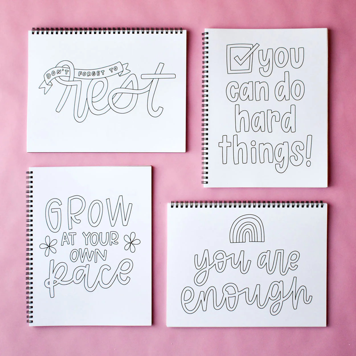 Words to Live By Coloring Book