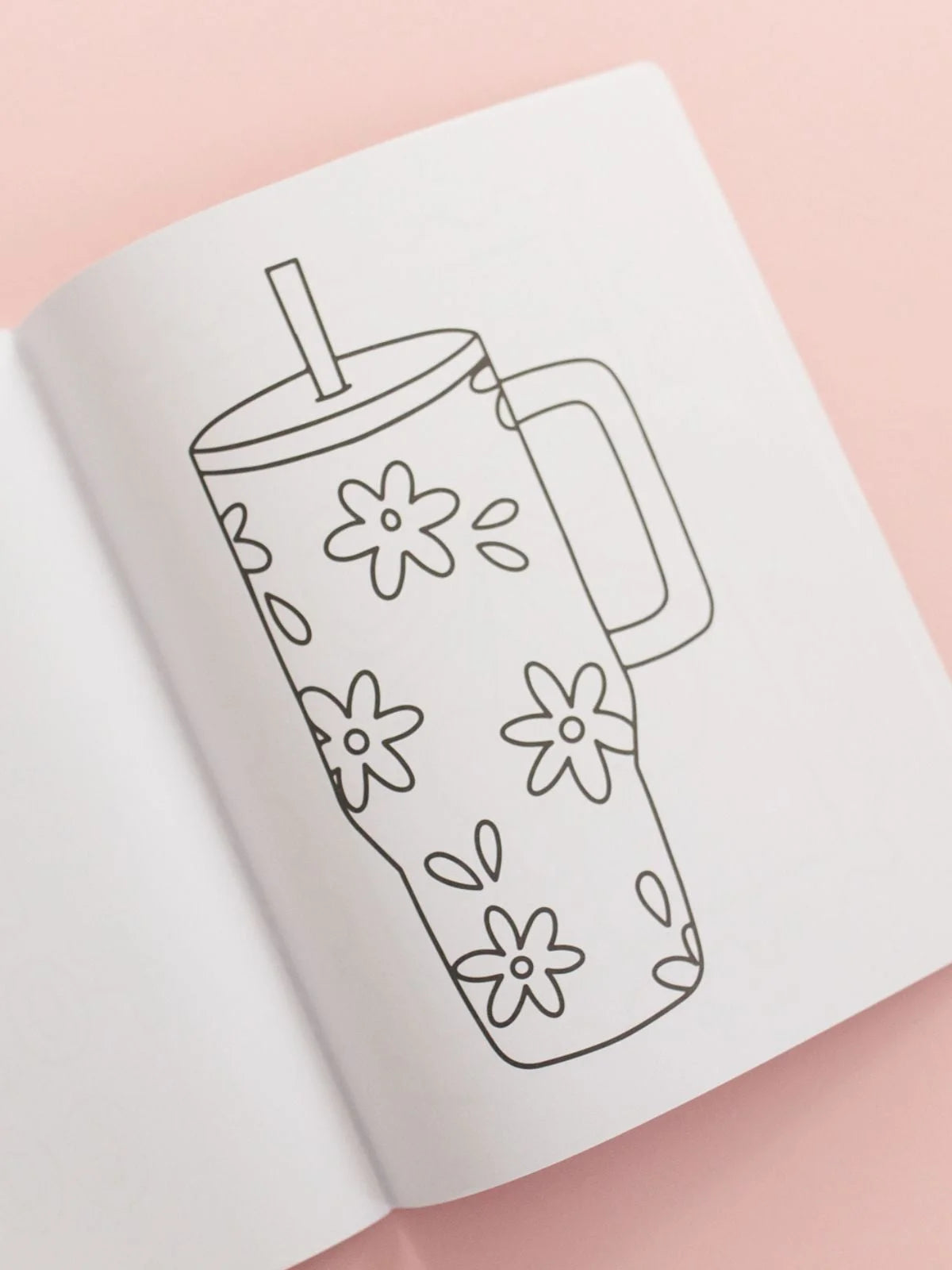 Bows & Blooms Coloring Book