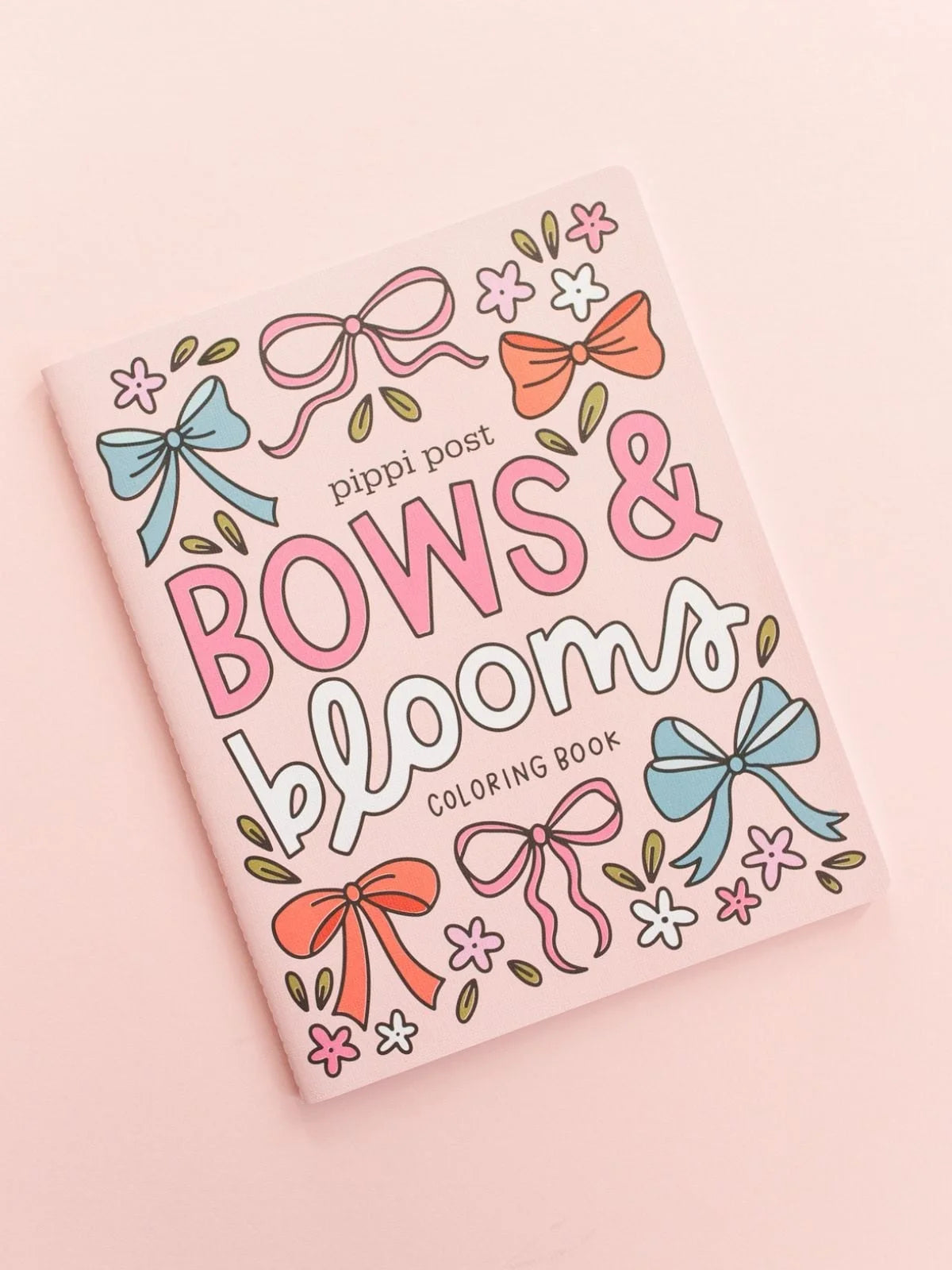 Bows & Blooms Coloring Book