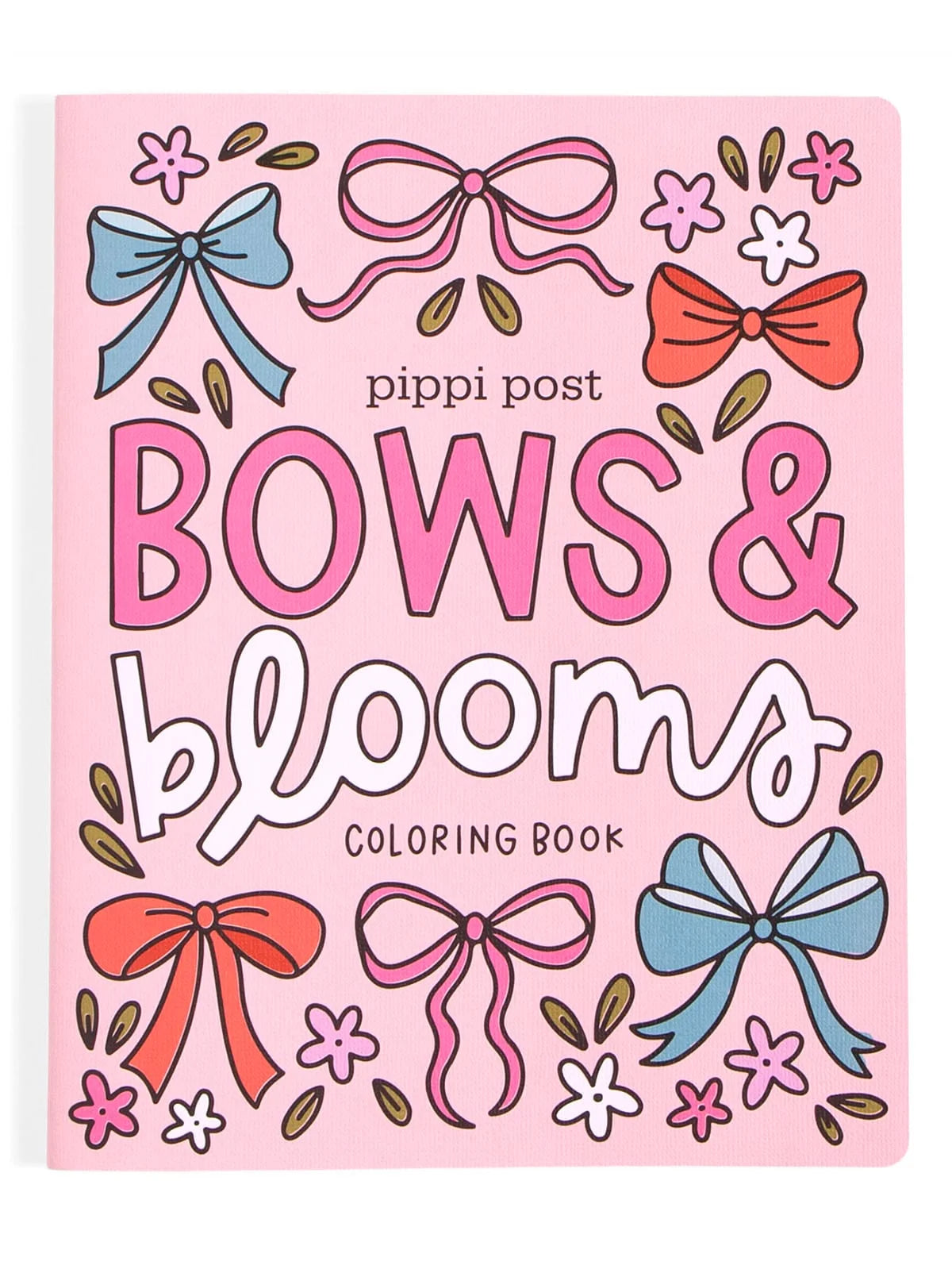 Bows & Blooms Coloring Book