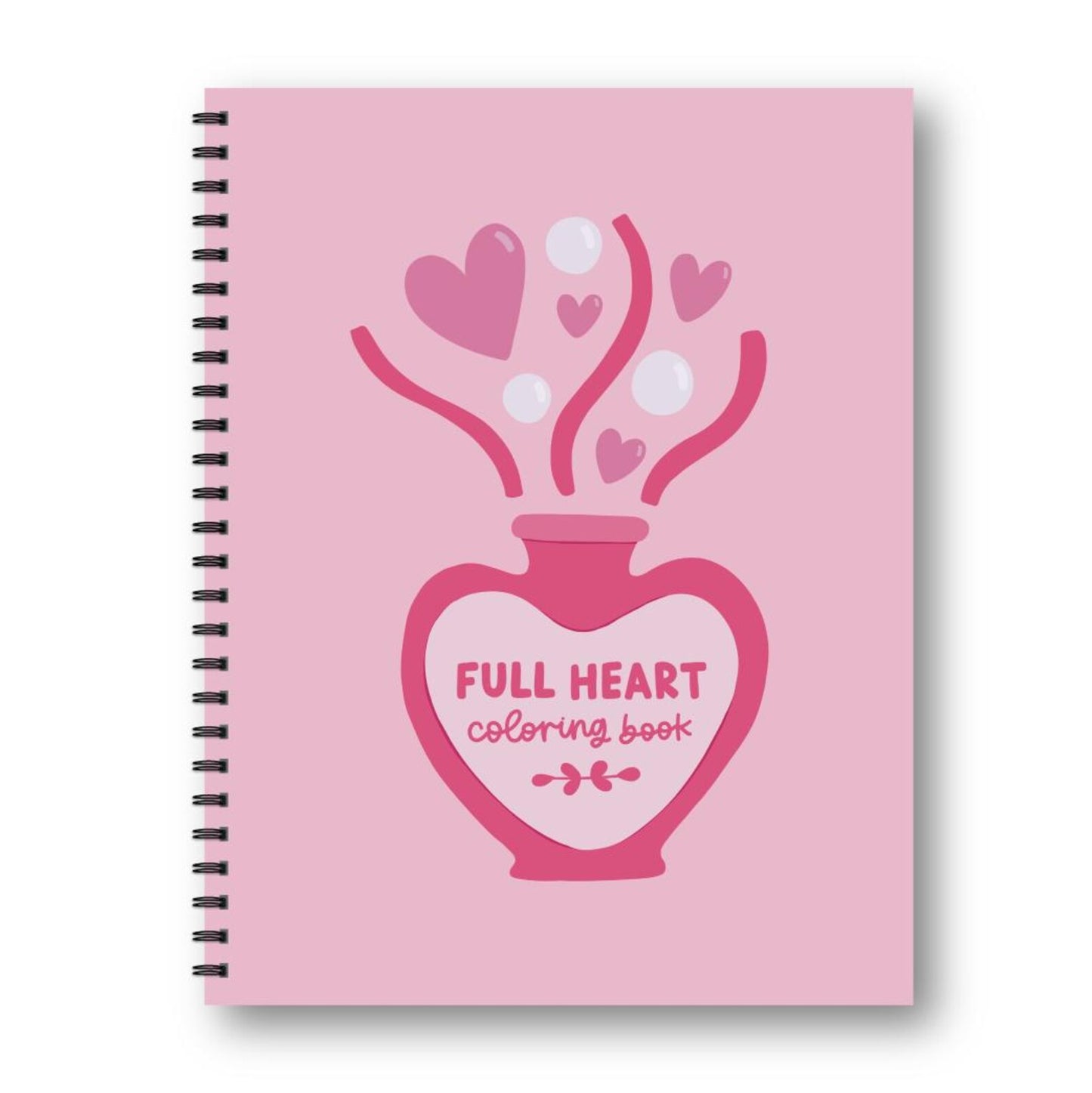 Full Heart Coloring Book