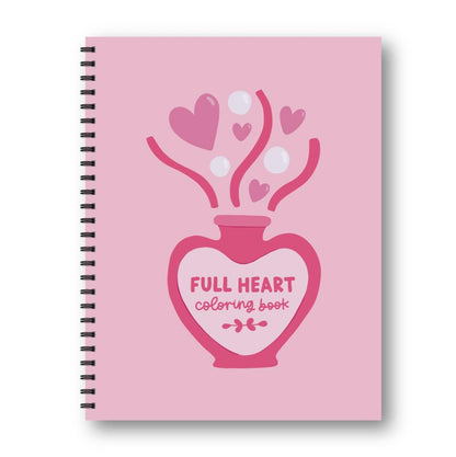 Full Heart Coloring Book