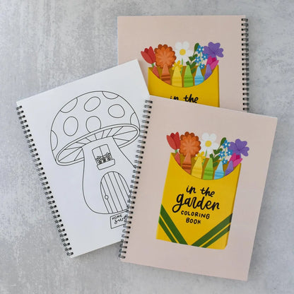 In the Garden Coloring Book