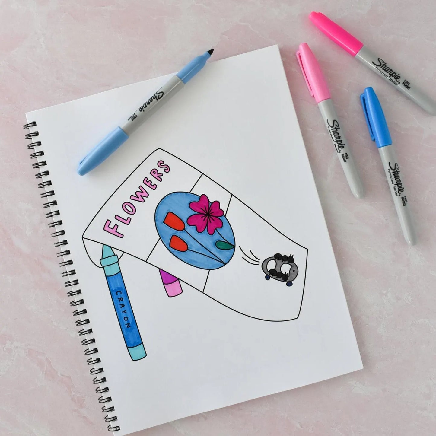 In the Garden Coloring Book