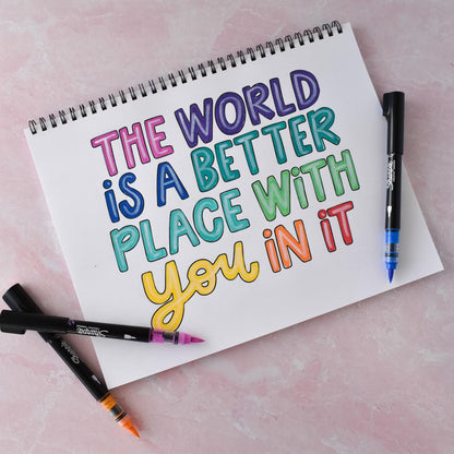 Words to Live By Coloring Book