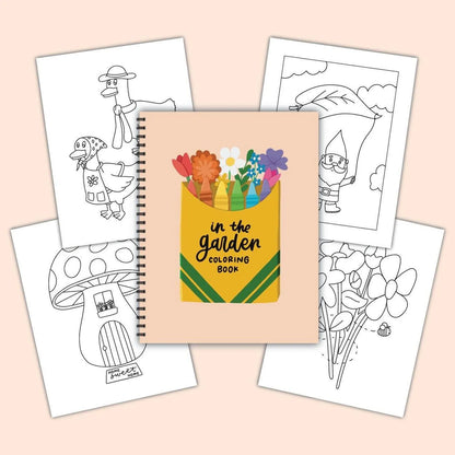 In the Garden Coloring Book