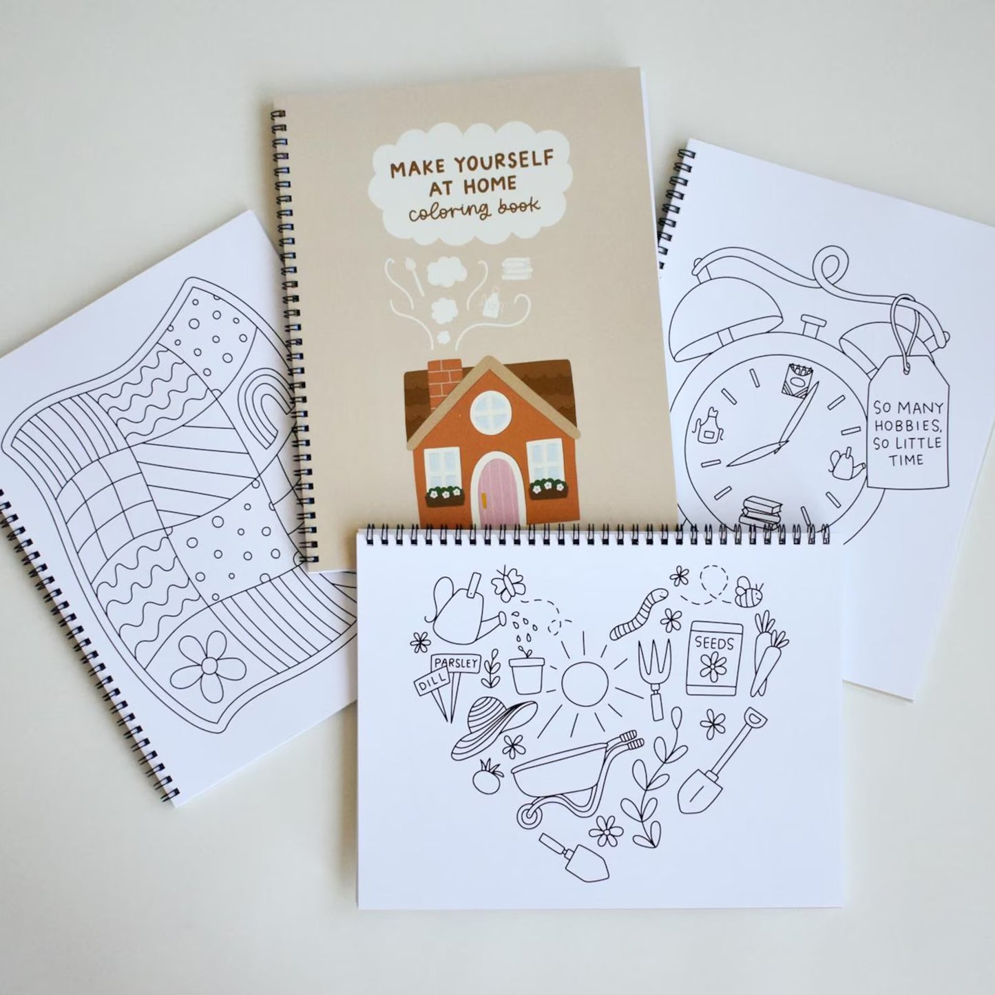 Make Yourself At Home Coloring Book