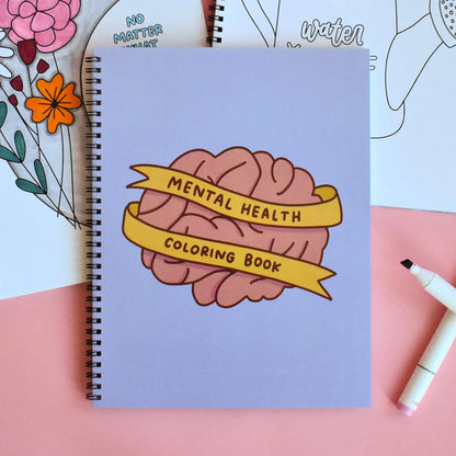 Mental Health Coloring Book